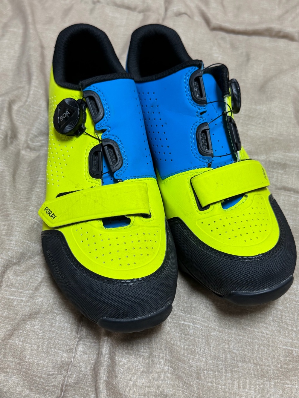 Men's Bontrager Foray Mountain Biking Cycling Shoes 7 40 Boa Dial Like New